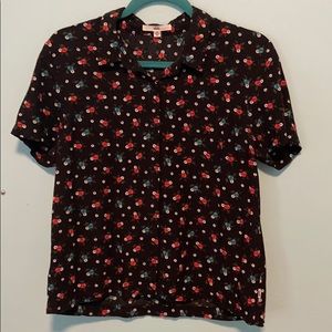 Vans, button up t-shirt, M, good quality